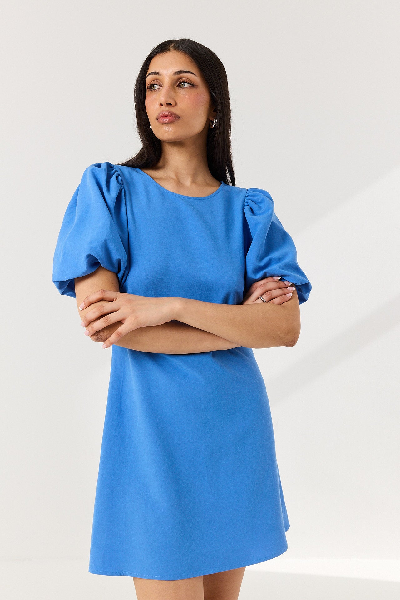 Sukienka Clyde short azure