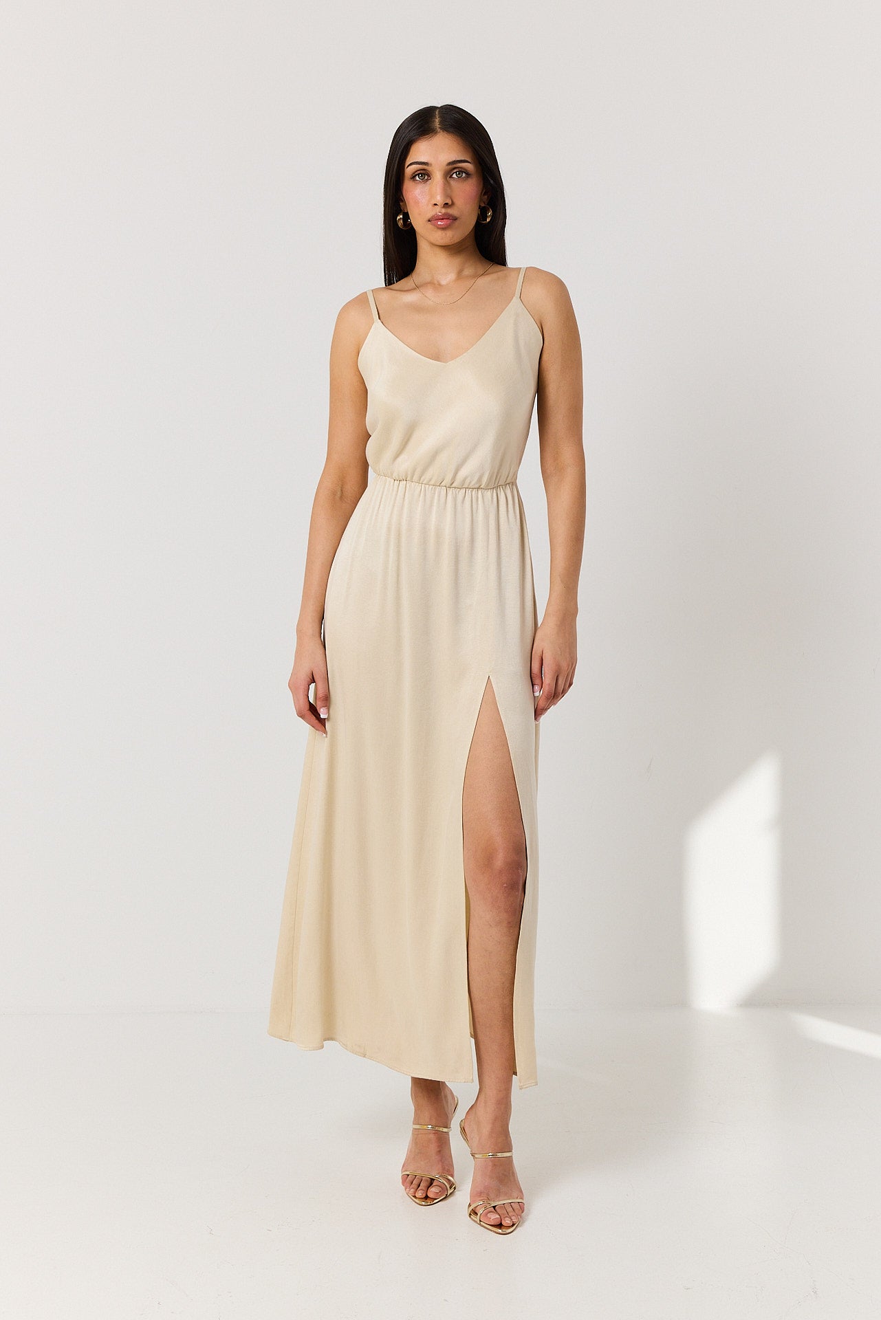 Sukienka Cameron champagne