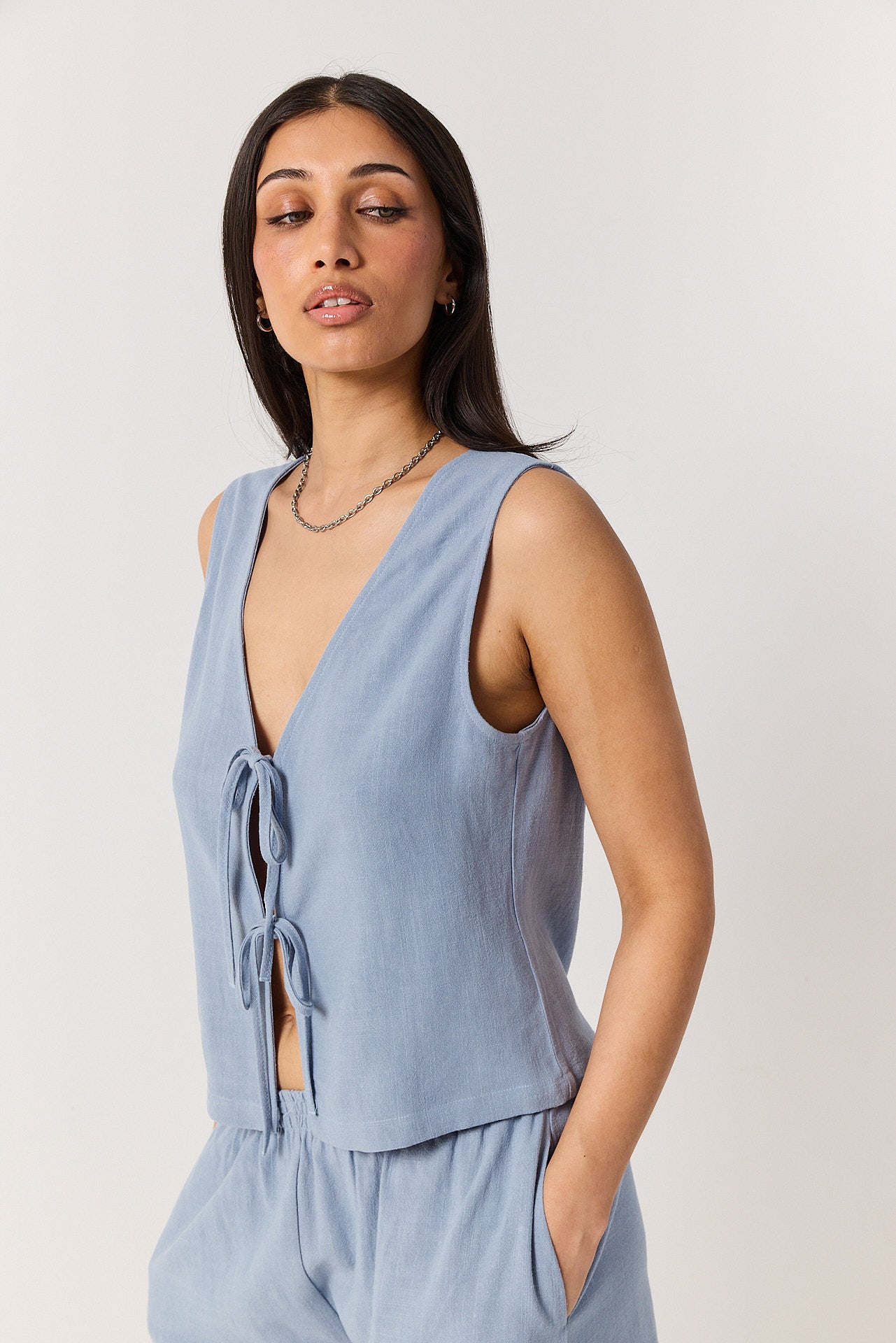 Top Havana powder blue