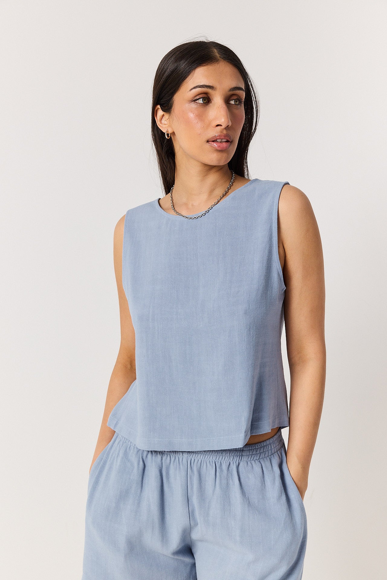 Top Havana powder blue