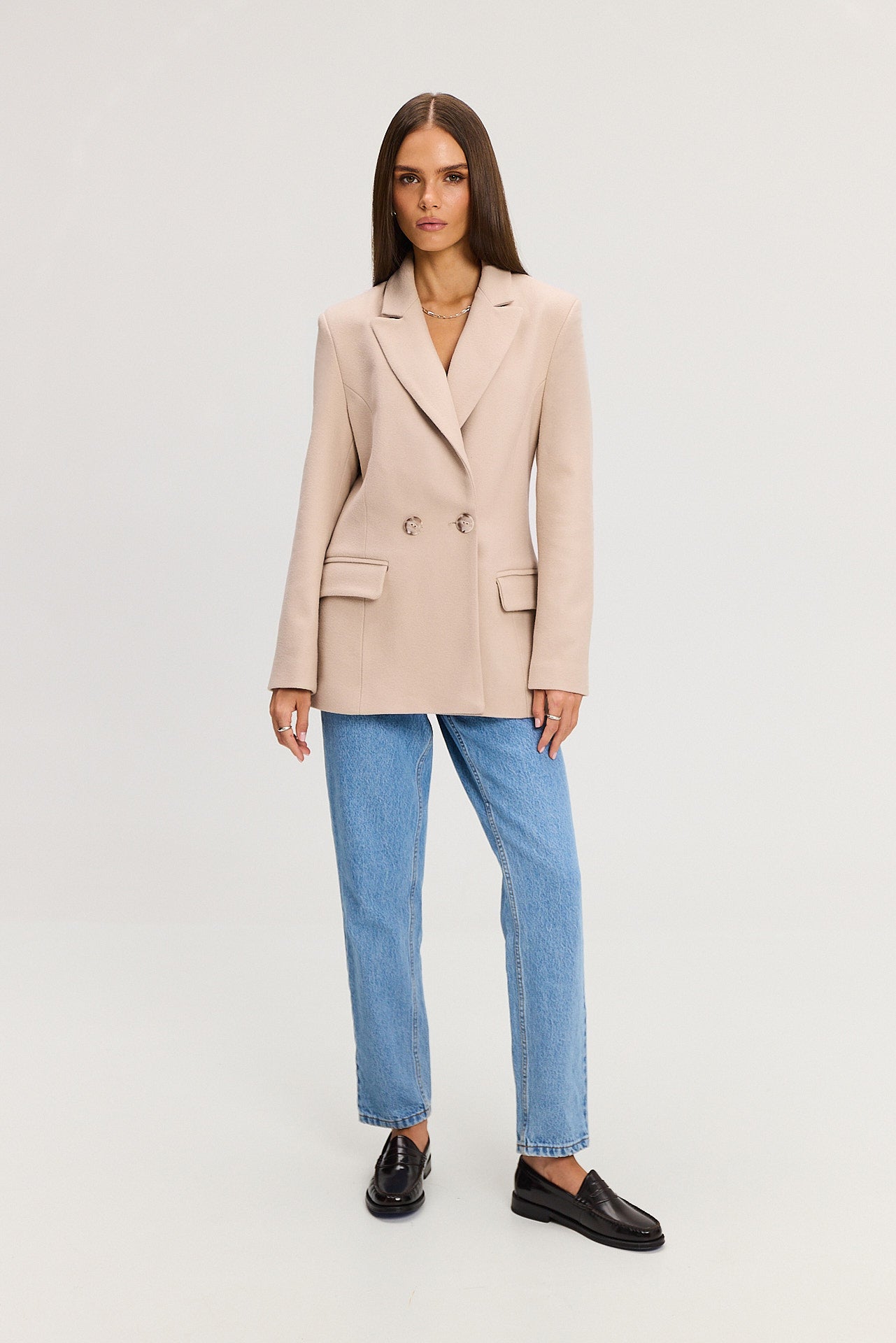 Marynarka Aviem warm beige