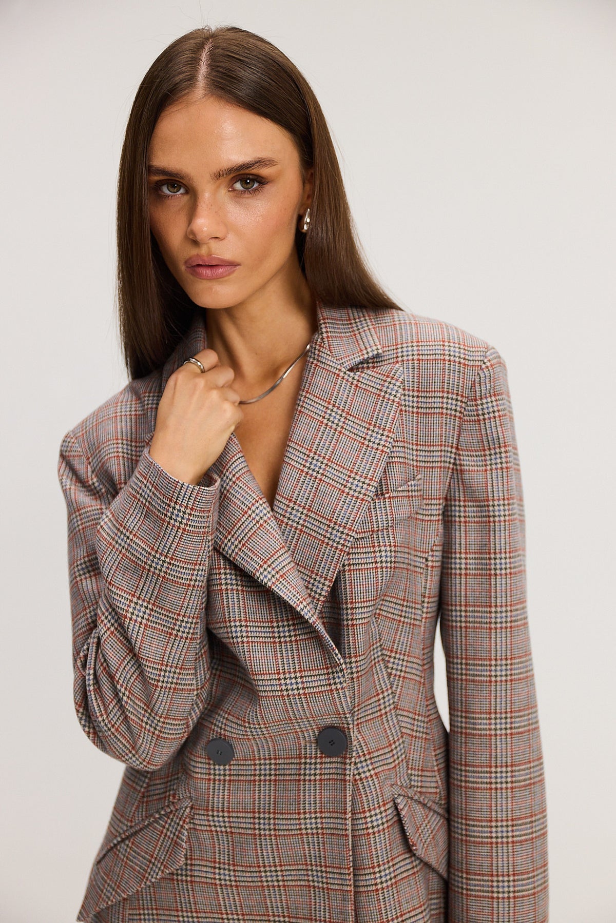 Marynarka Dakota check
