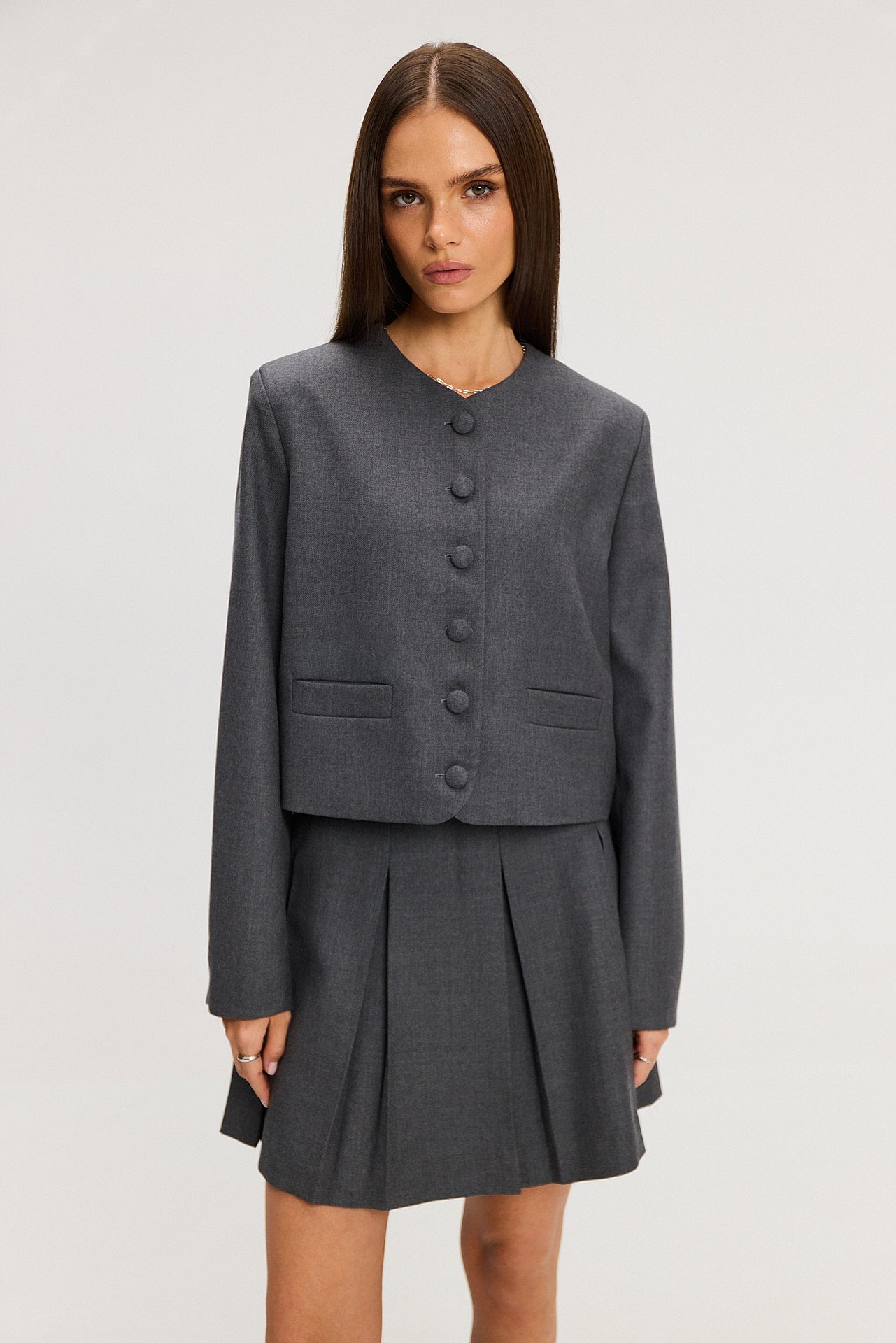 Marynarka Tate wool grey
