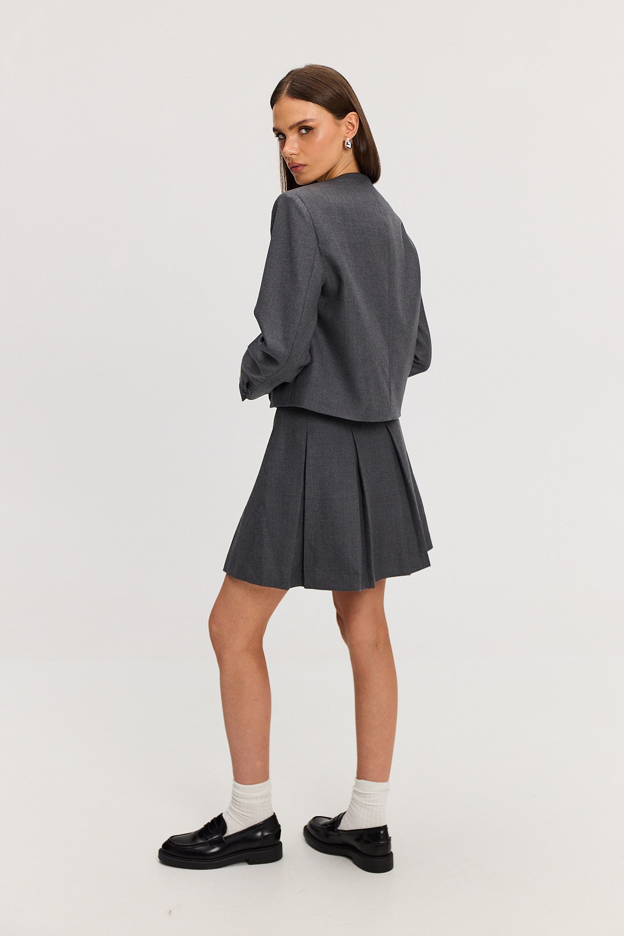 Spódnica Uma wool grey