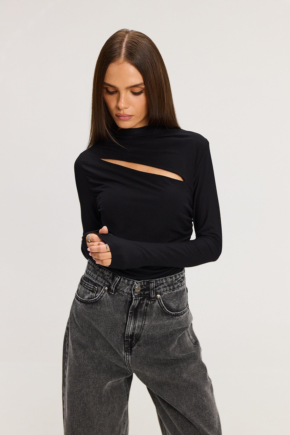 Longsleeve Mona black