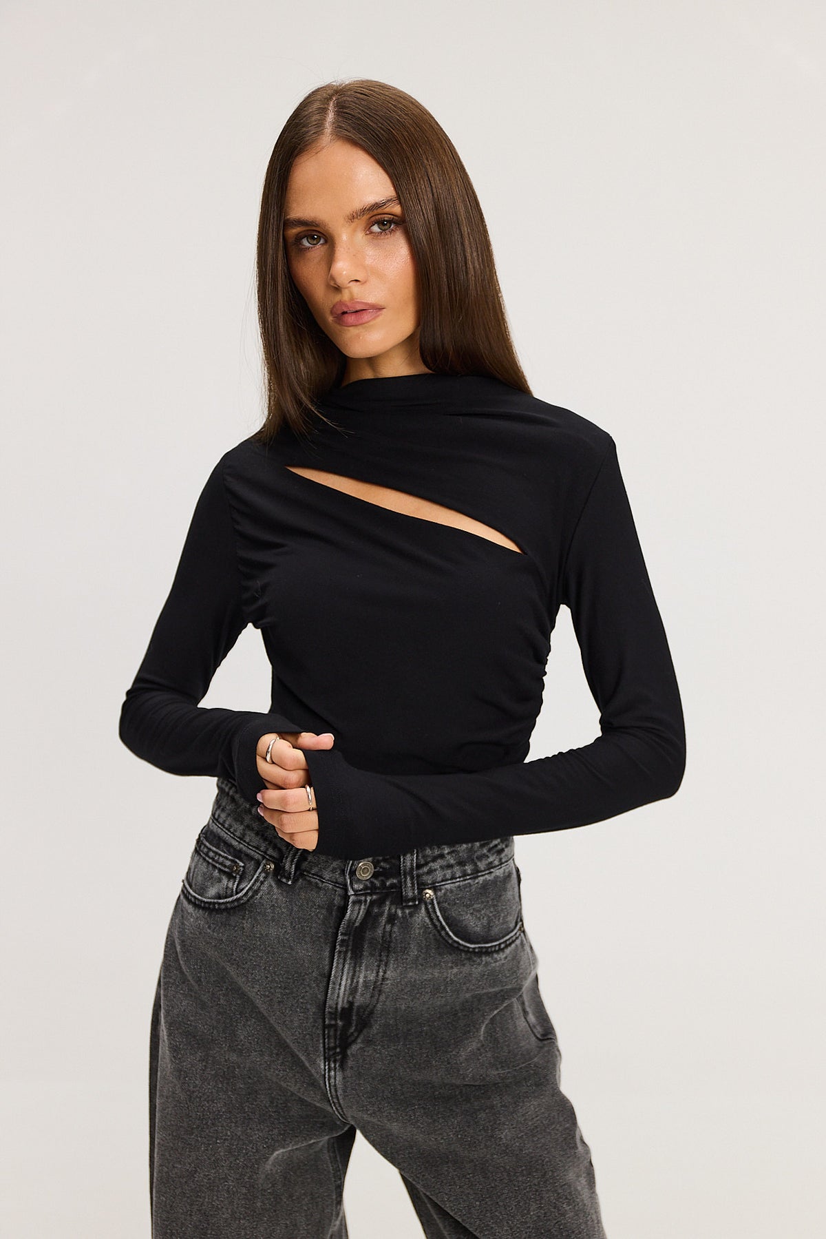 Longsleeve Mona black
