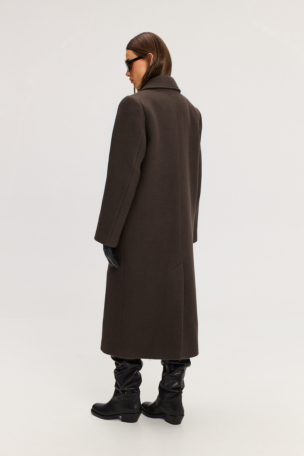 Płaszcz Carmen dark brown