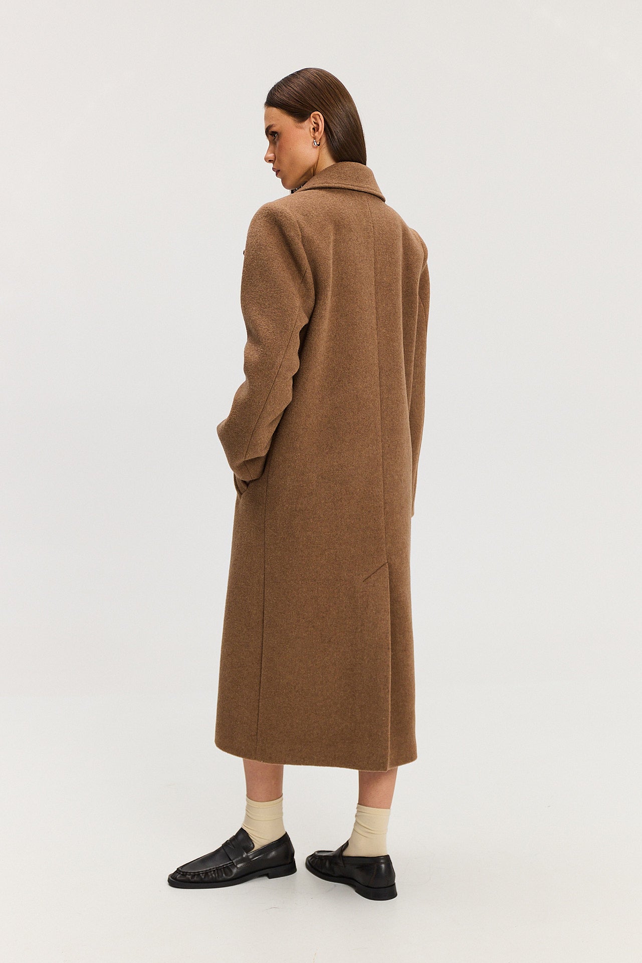 Płaszcz Carmen walnut
