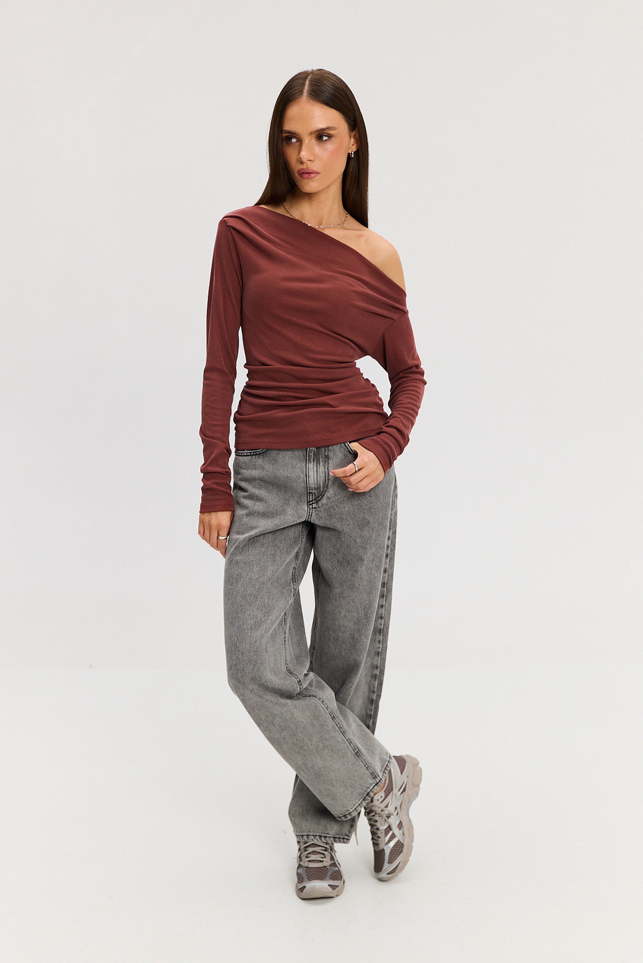 Longsleeve Romy rust
