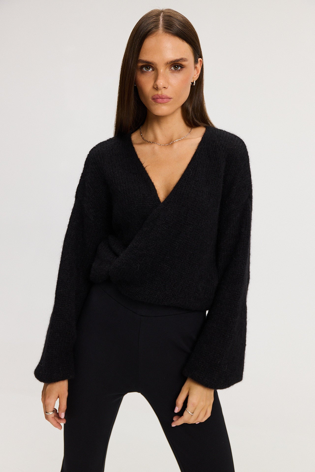 Sweter kardigan Ingrid black