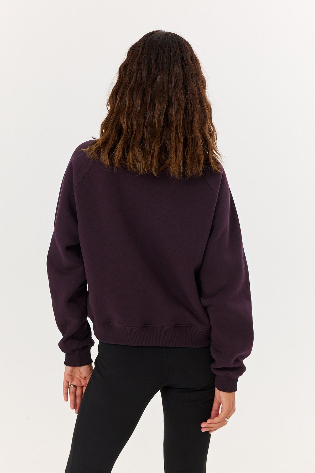 Bluza Eddie plum noir
