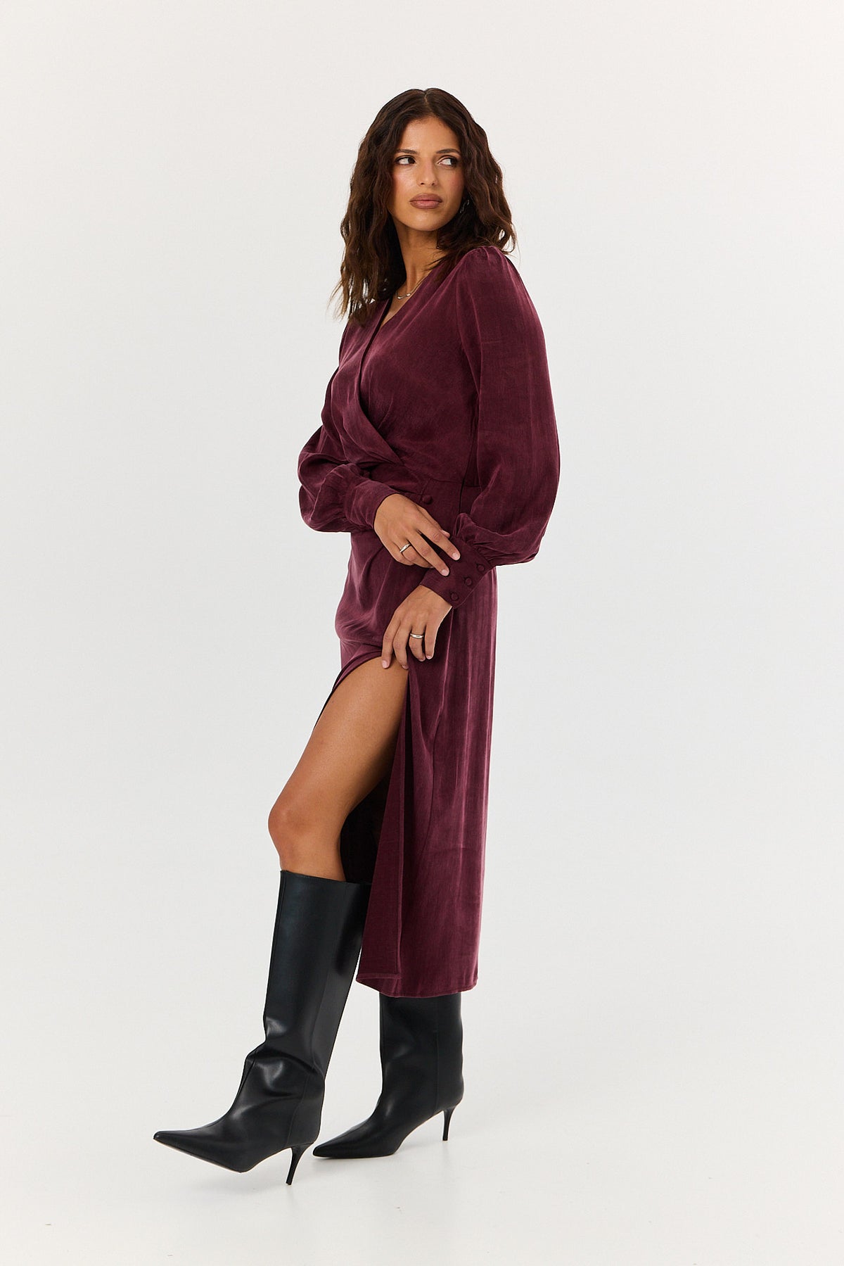 Sukienka Lexie burgundy