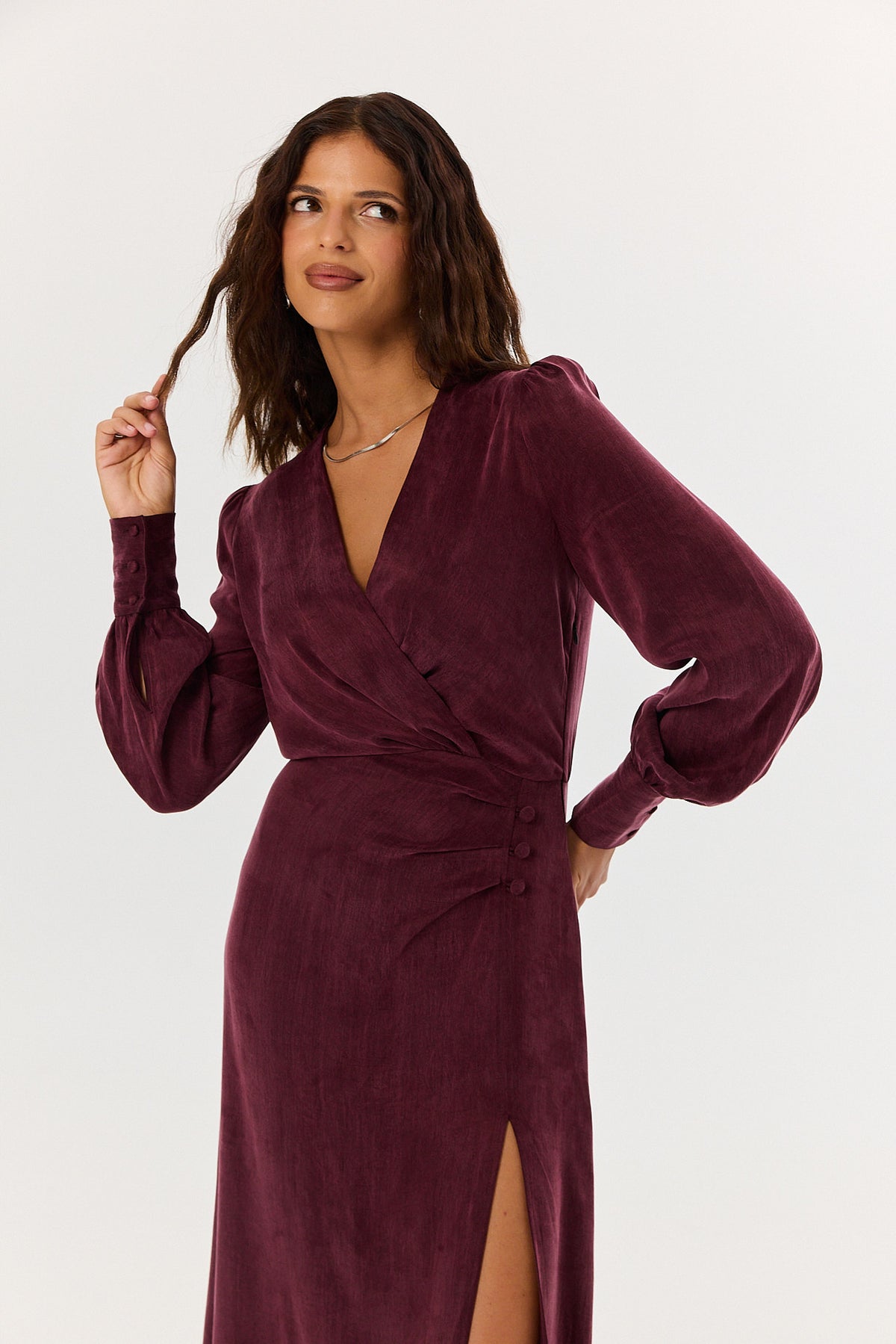 Sukienka Lexie burgundy