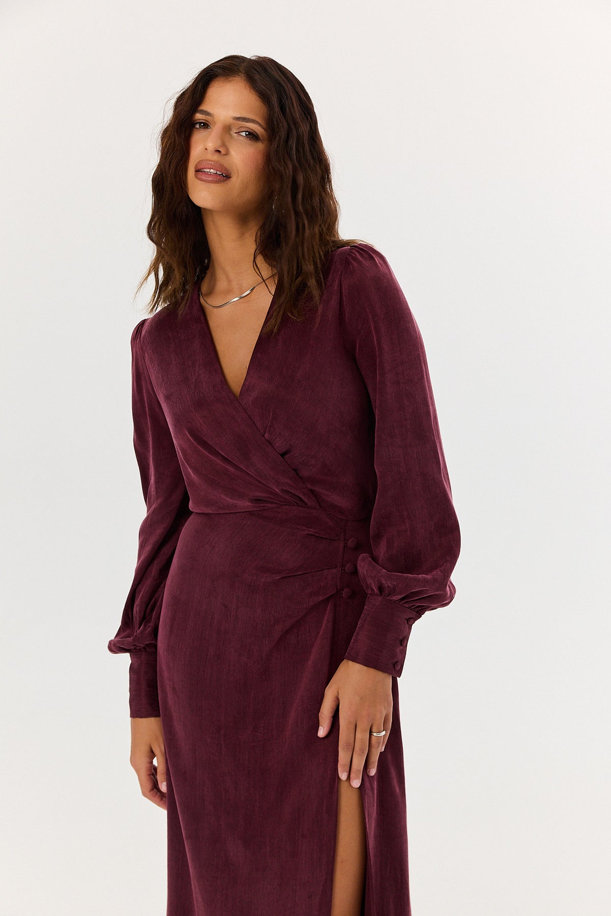 Sukienka Lexie burgundy