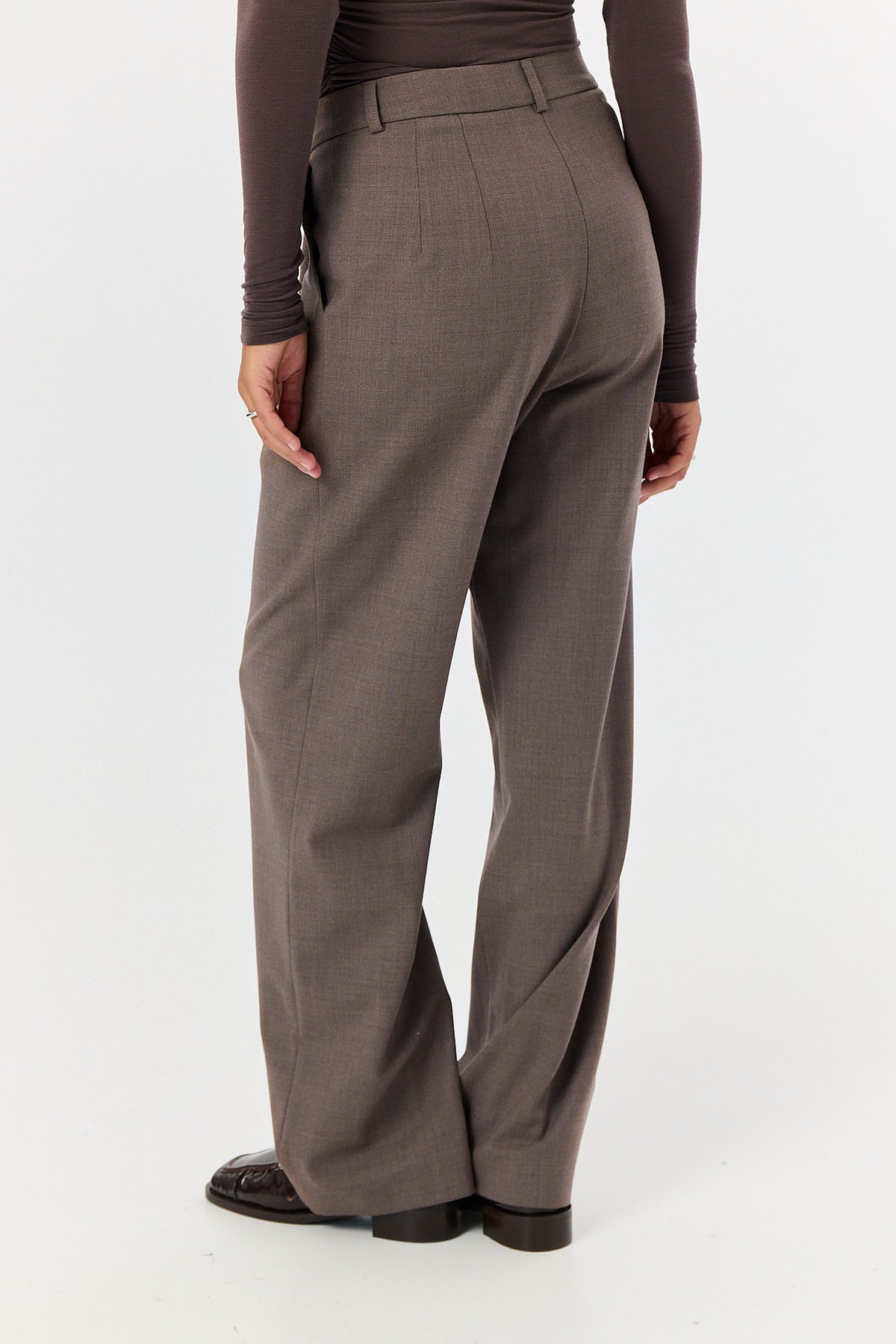 Spodnie Jackson wool latte