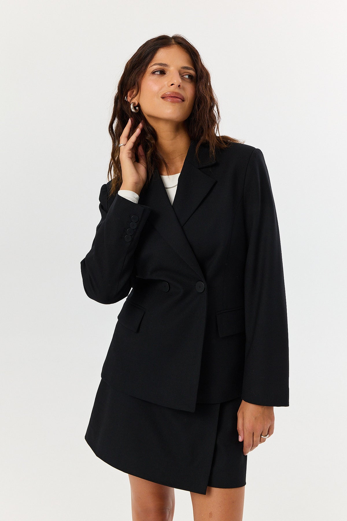 Marynarka Thomas wool black