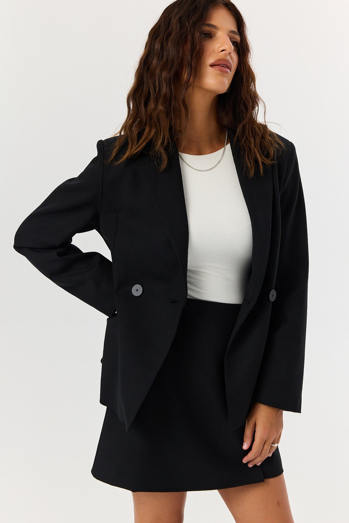 Marynarka Thomas wool black