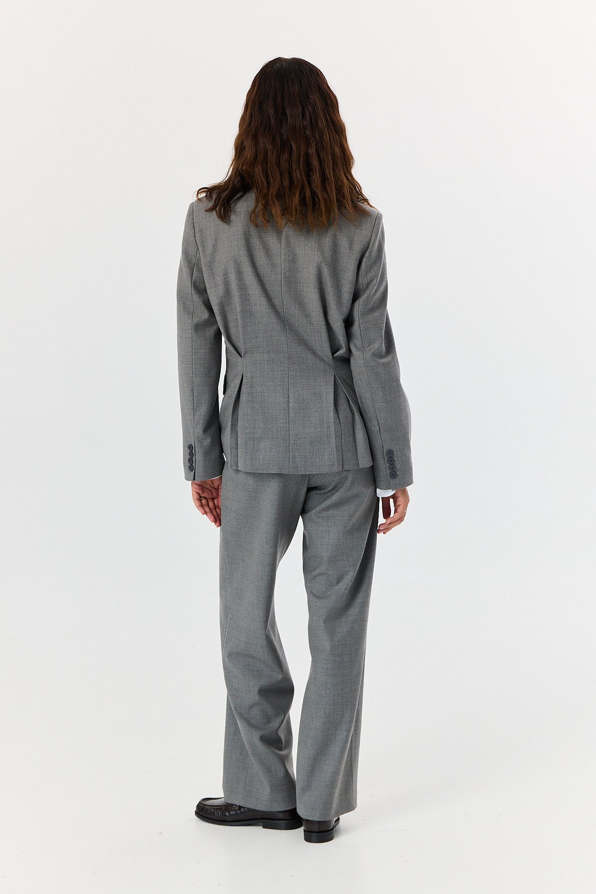 Marynarka Thomas wool grey melange