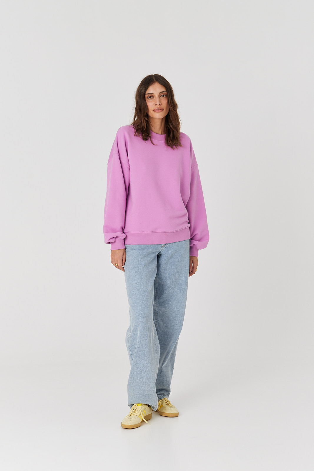 Bluza Boyfriend pink berry