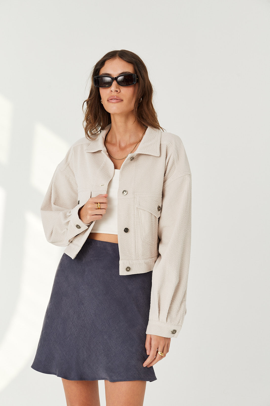 Kurtka Harper light beige