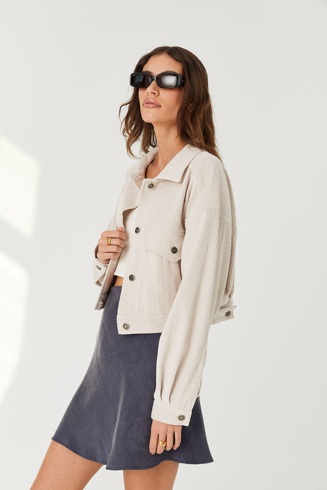 Kurtka Harper light beige