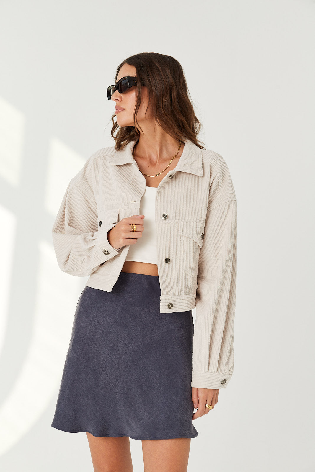 Kurtka Harper light beige