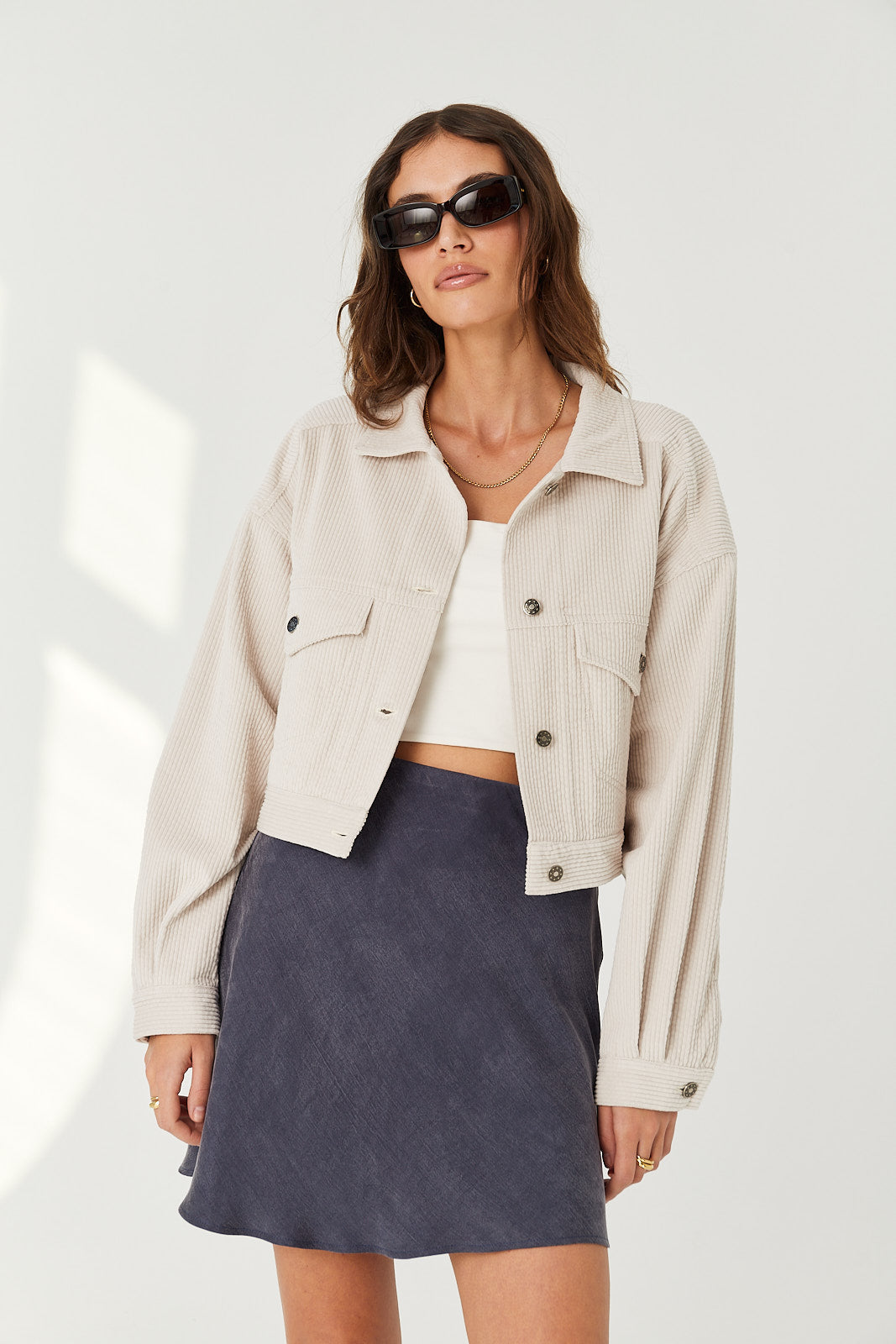 Kurtka Harper light beige