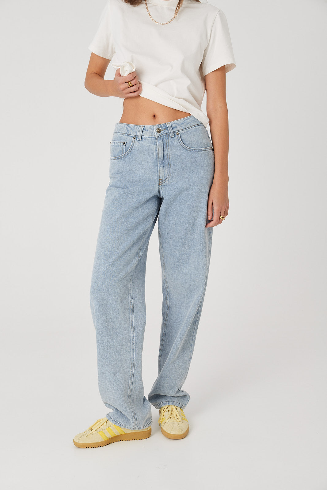 Jeansy Parker light blue