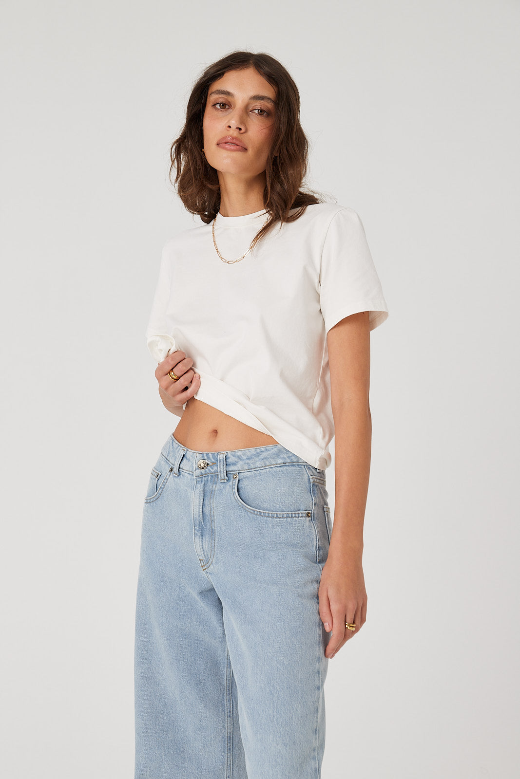 Jeansy Parker light blue