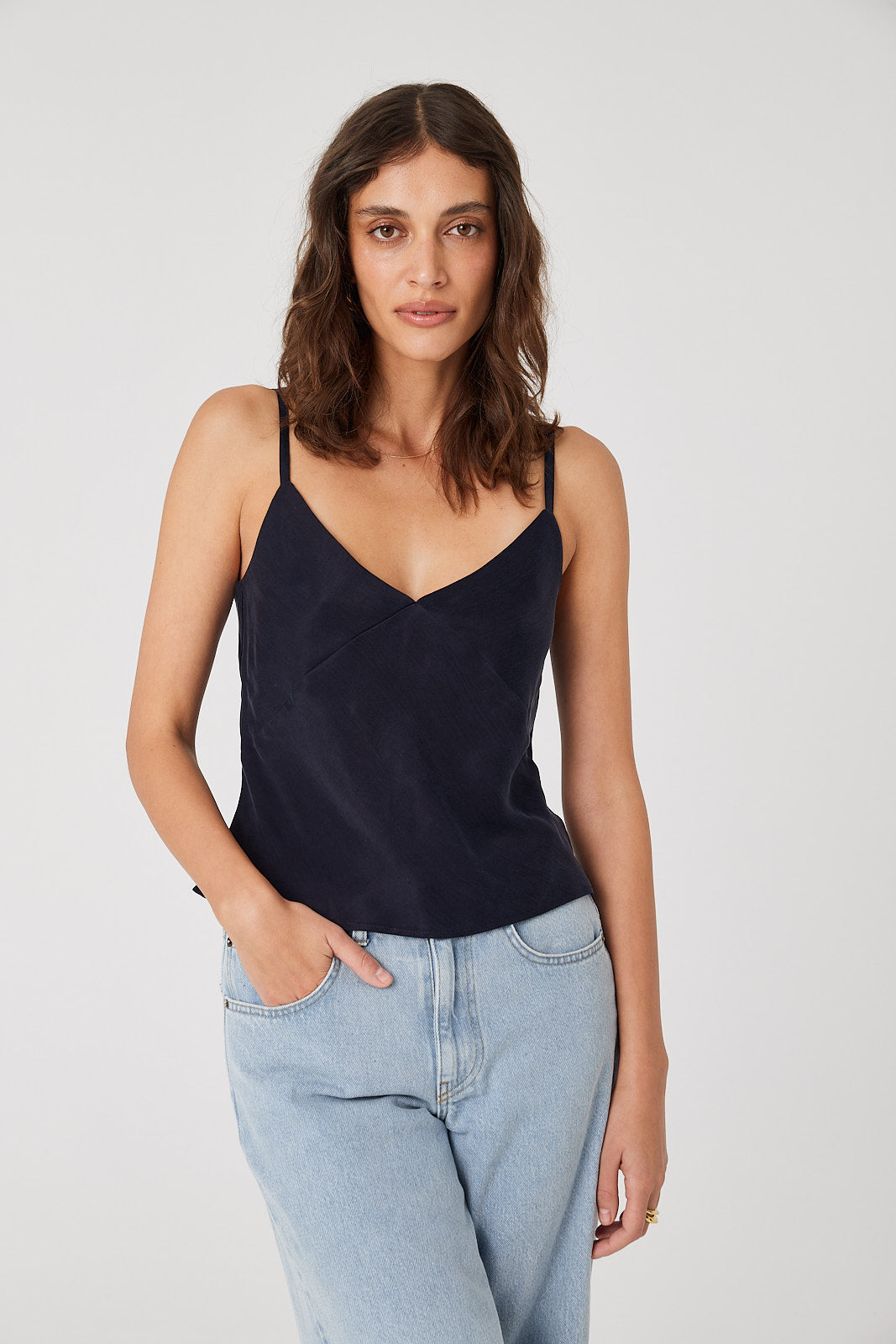 Top Carrie navy