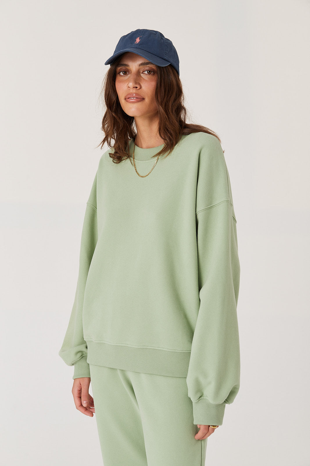 Bluza Boyfriend pistachio ice cream