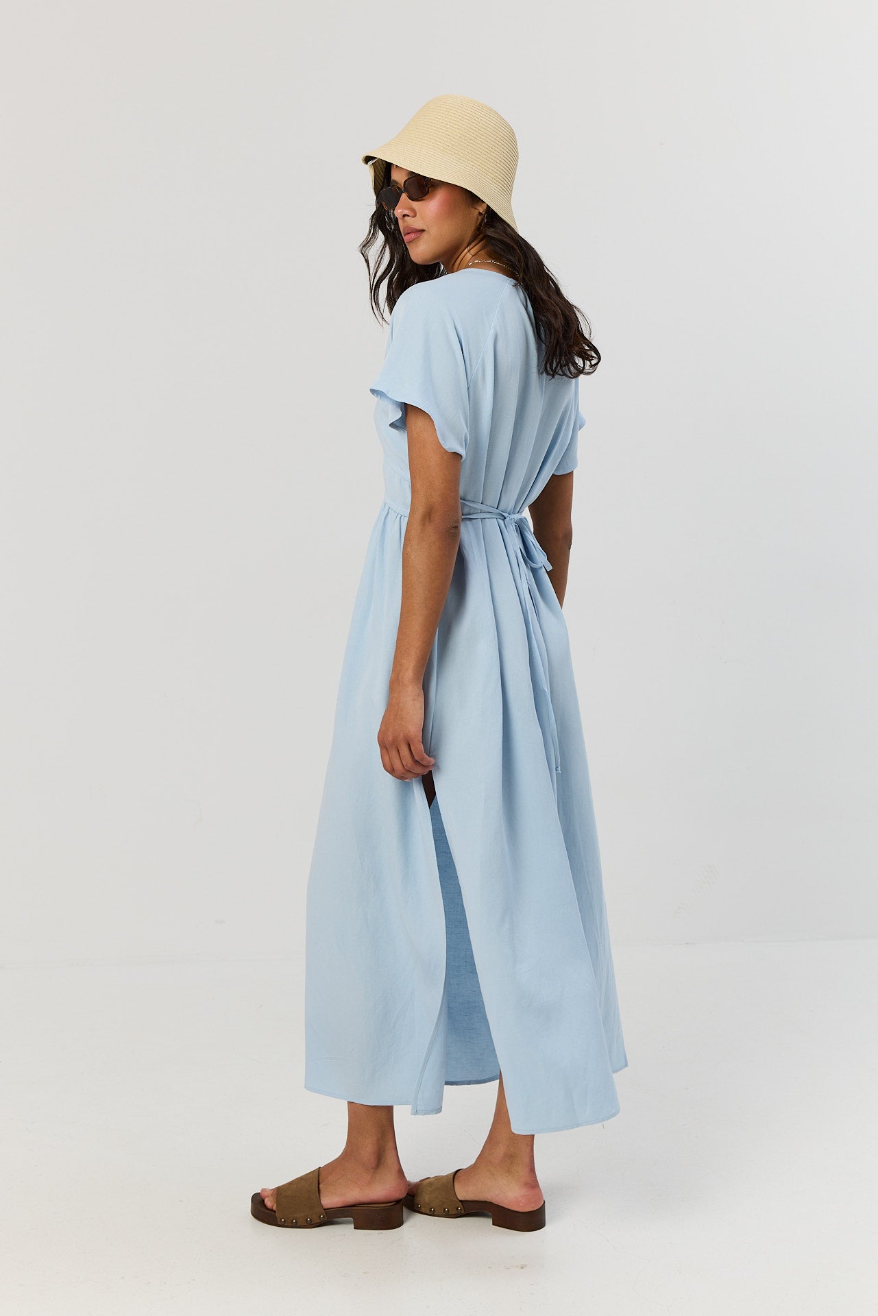 Sukienka Noah powder blue