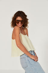 Top Ellie lemon sorbet