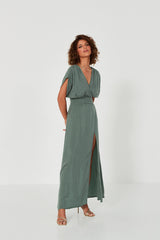 Sukienka Jacqueline bottle green