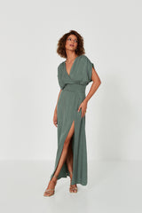Sukienka Jacqueline bottle green