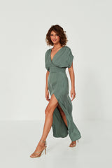 Sukienka Jacqueline bottle green