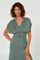 Sukienka Jacqueline bottle green