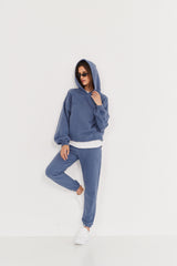 Bluza Boyfriend Hoodie denim