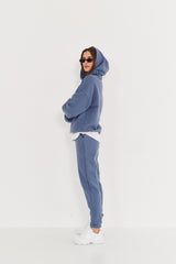 Bluza Boyfriend Hoodie denim