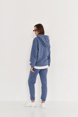 Bluza Boyfriend Hoodie denim