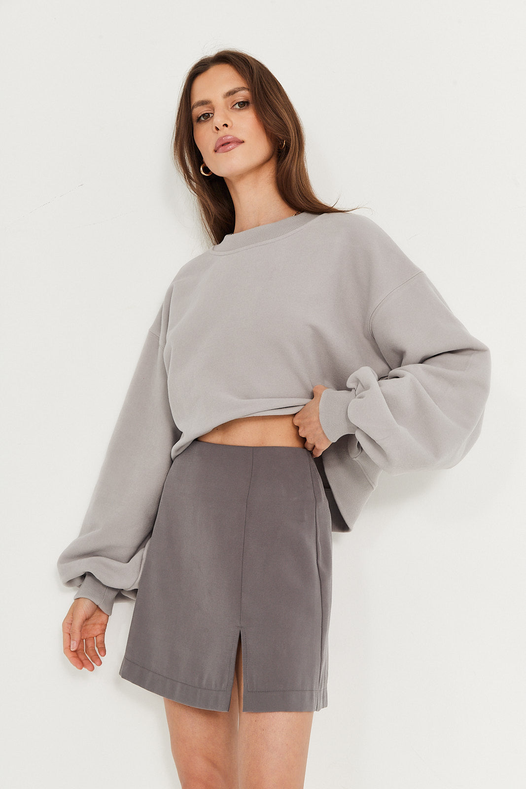 Bluza Charlie light grey