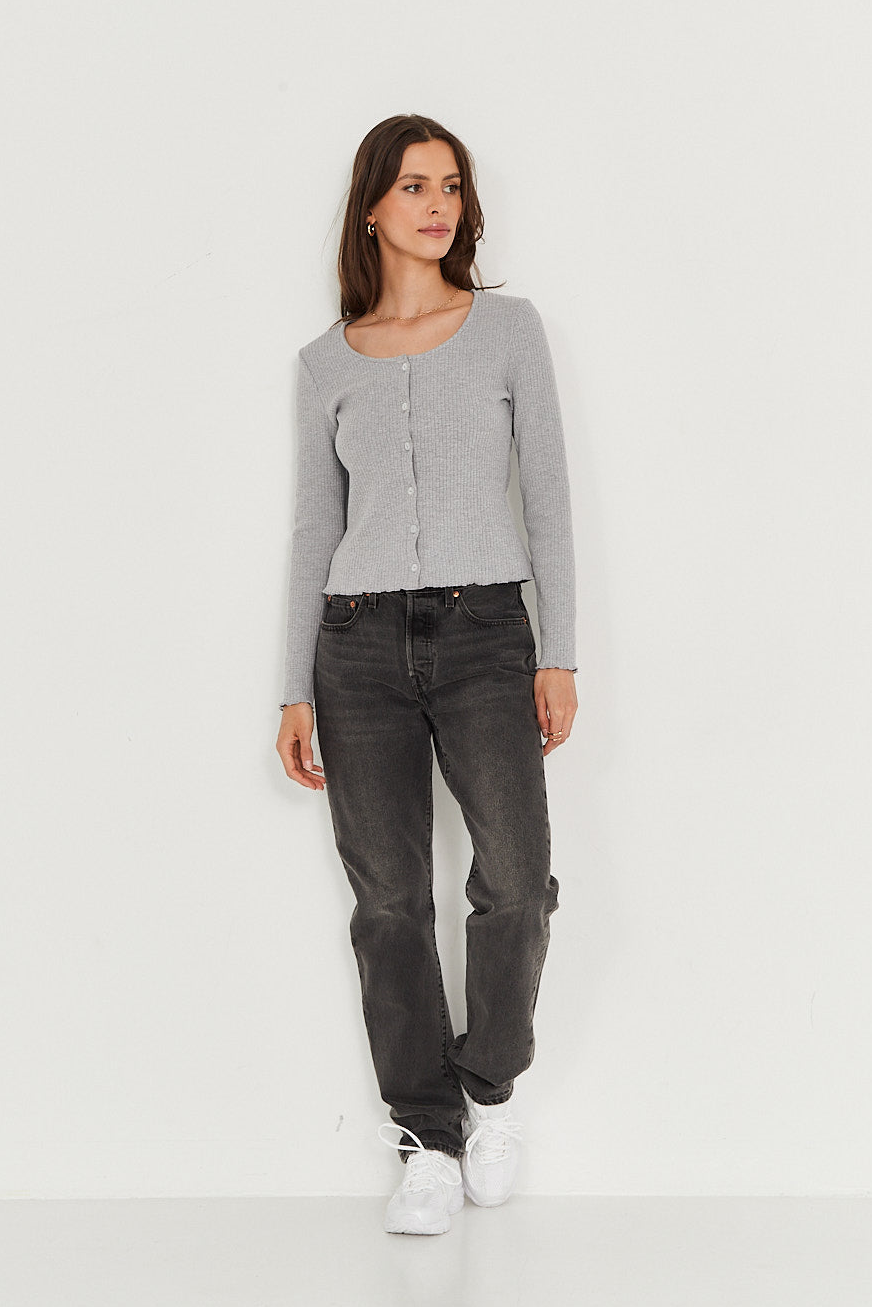 Kardigan Chloe grey