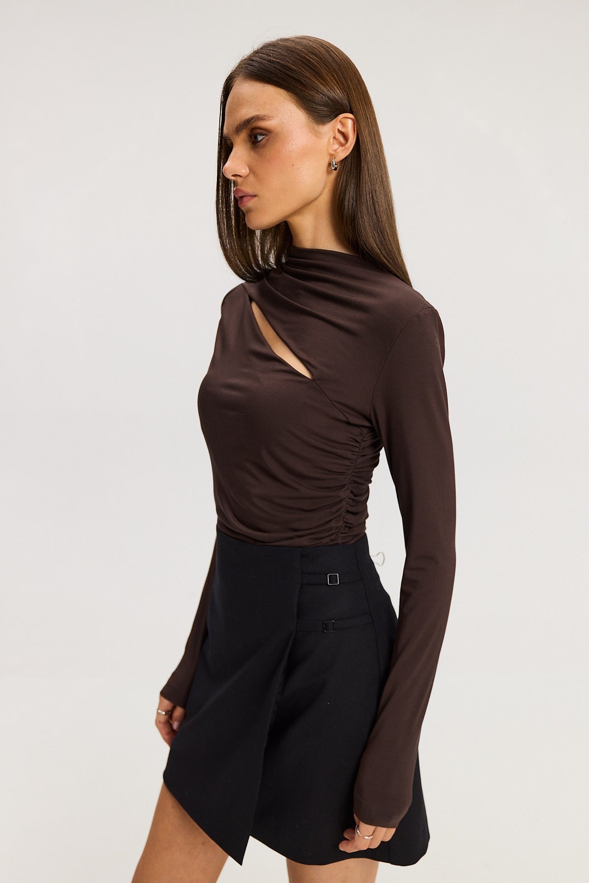 Longsleeve Mona chocolate