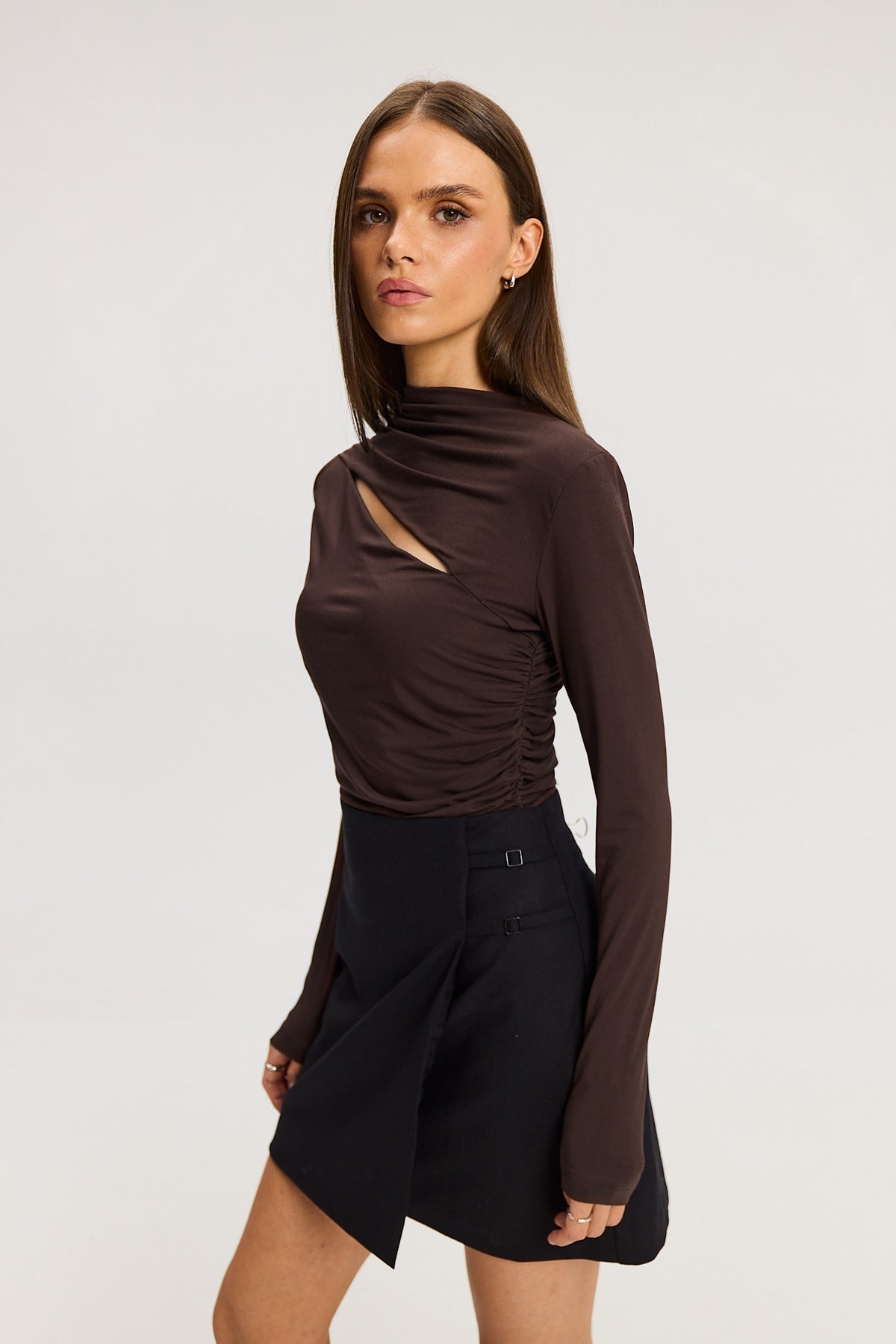 Longsleeve Mona chocolate