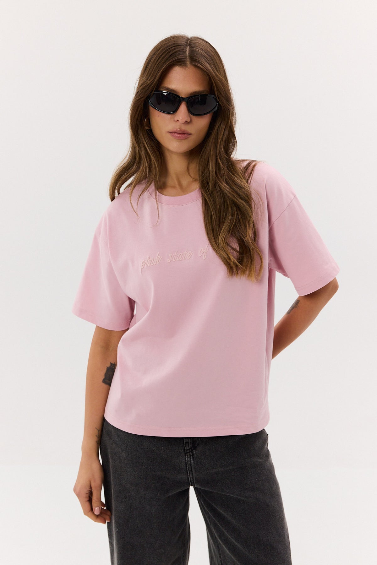T-shirt Różowy Październik