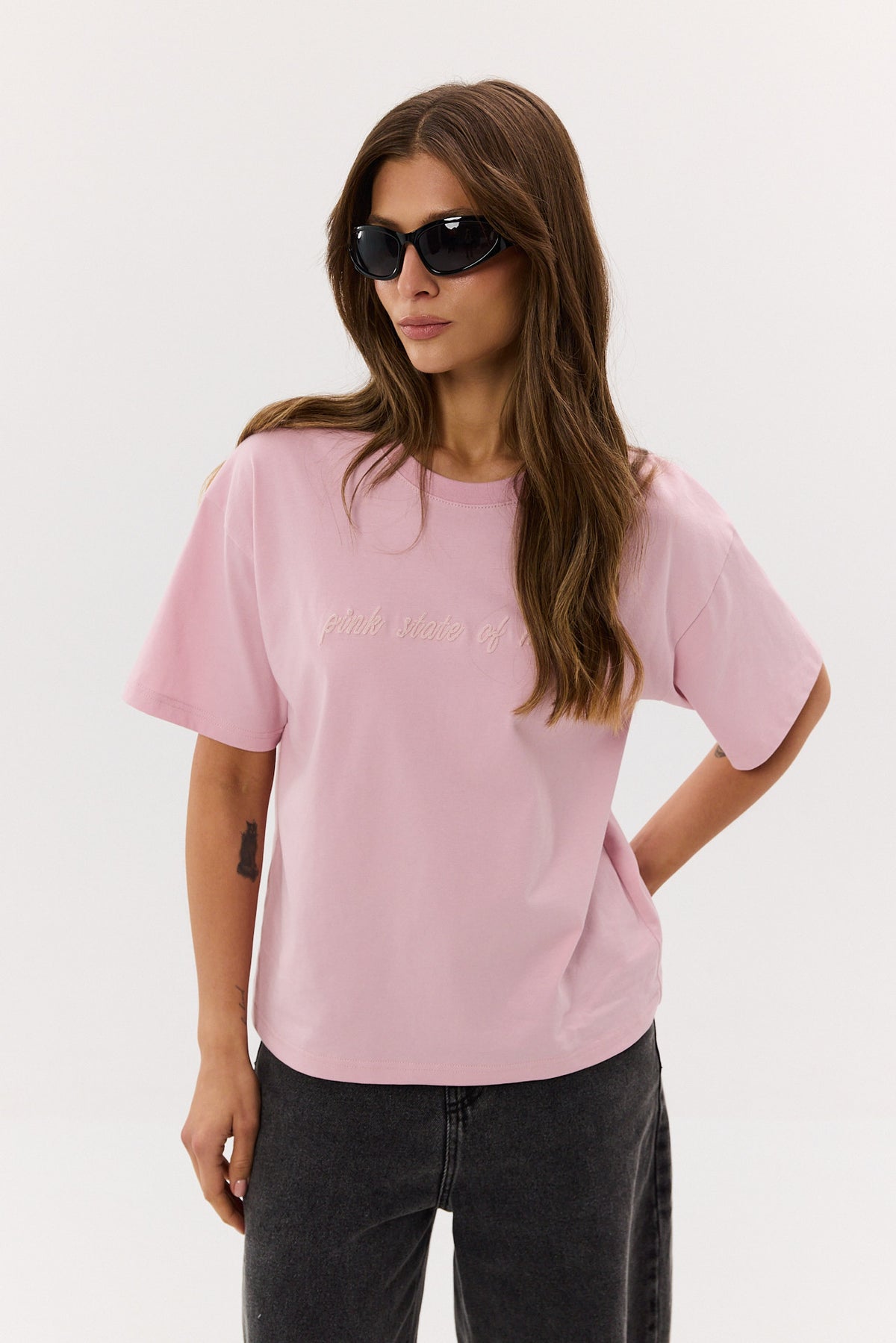 T-shirt Różowy Październik