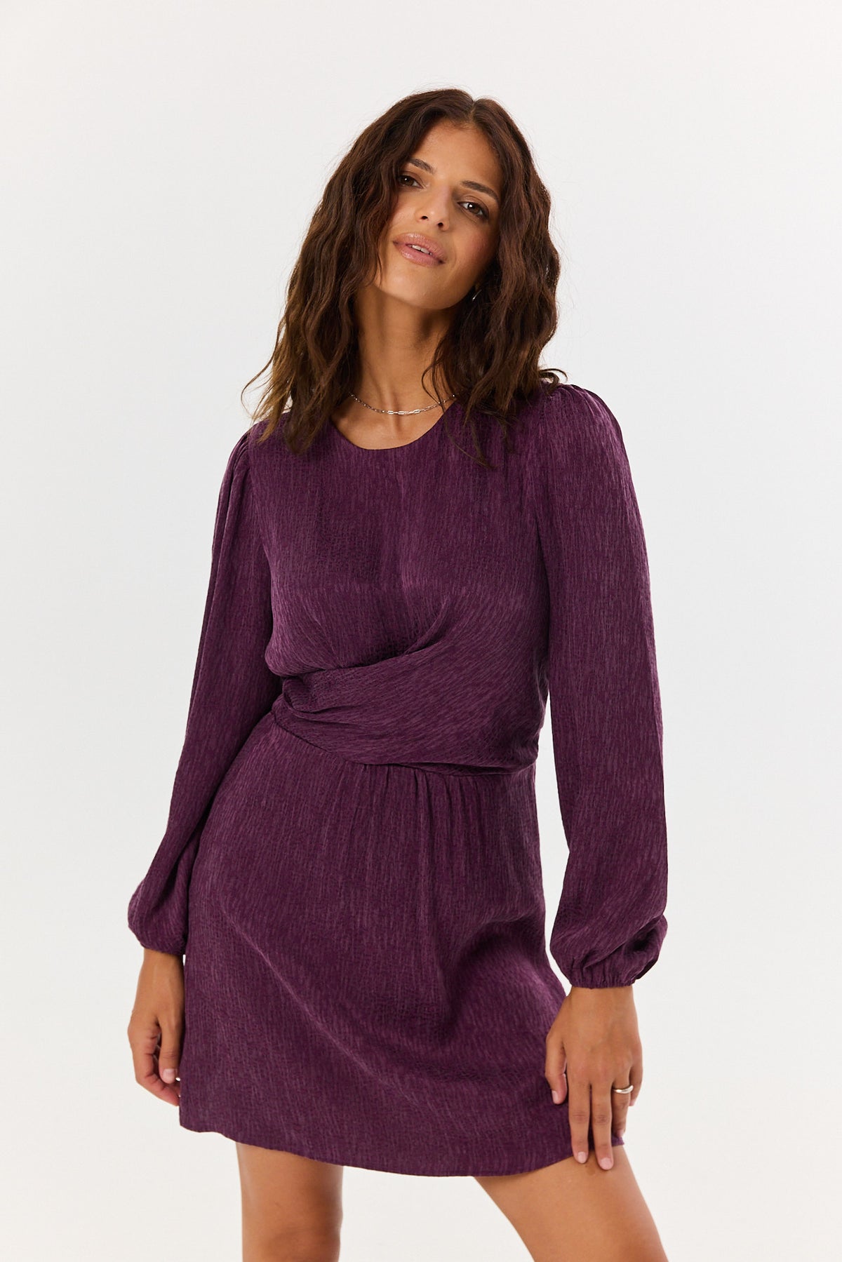 Sukienka Charlotte plum