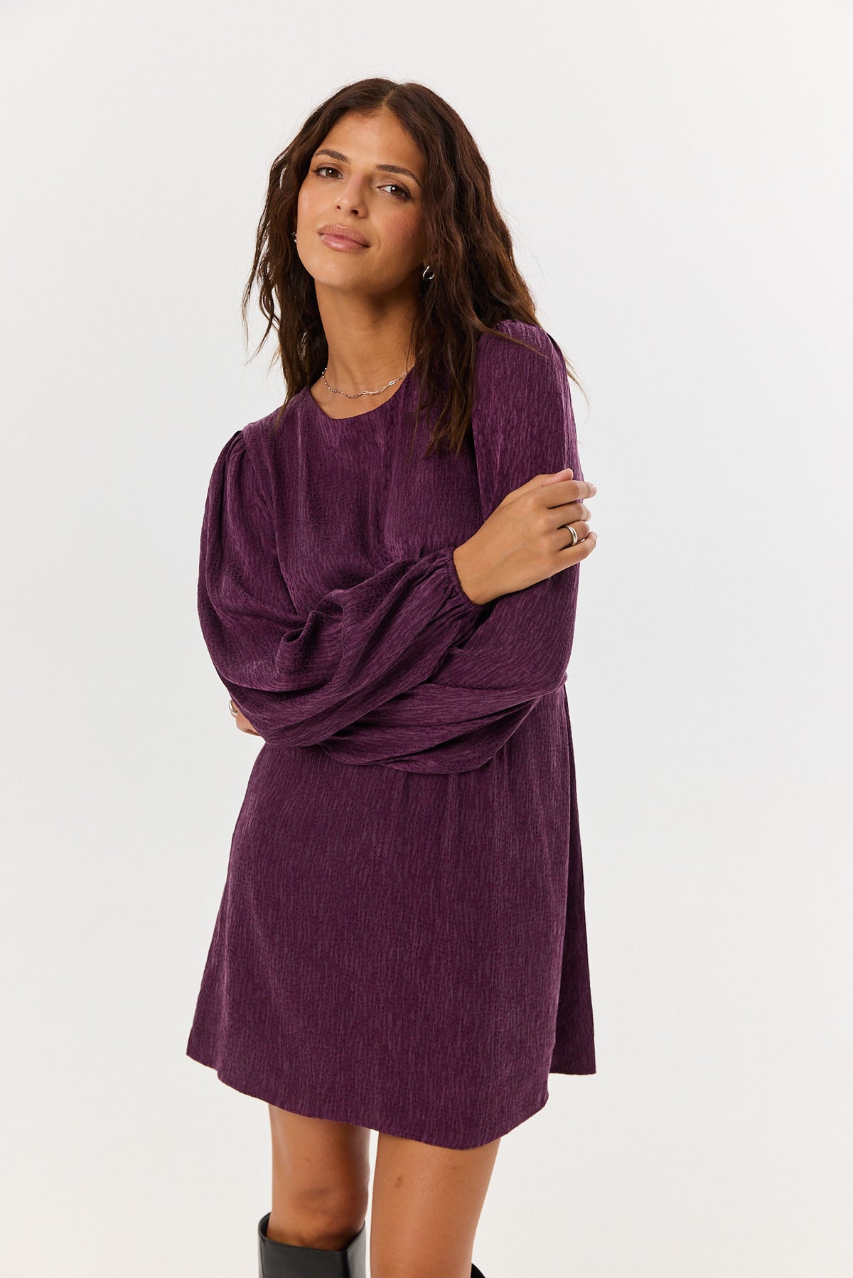 Sukienka Charlotte plum