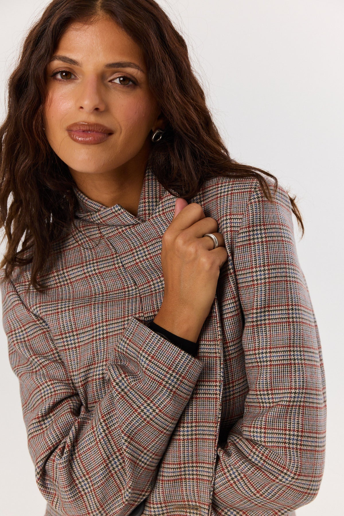 Marynarka James wool check