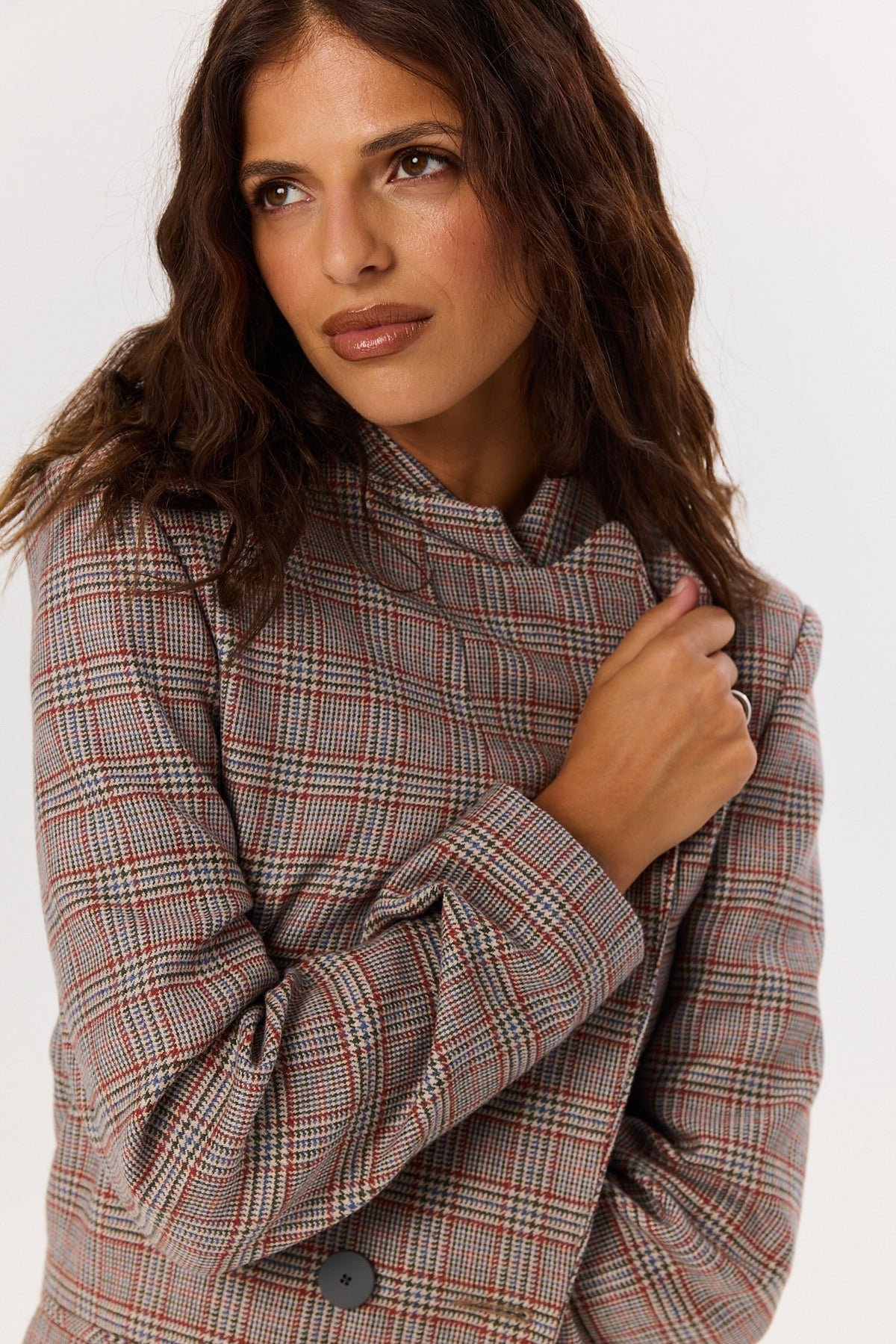Marynarka James wool check